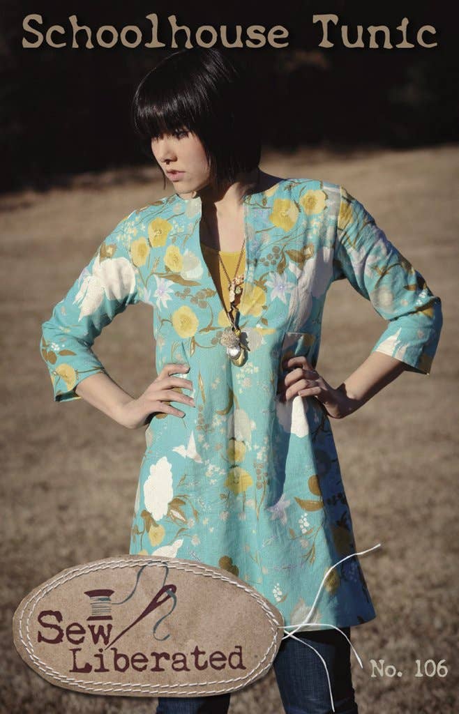 Sew Liberated Sewing Patterns - Wholesale Craft Sewing Kit - Schoolhouse Tunic Sewing Pattern1