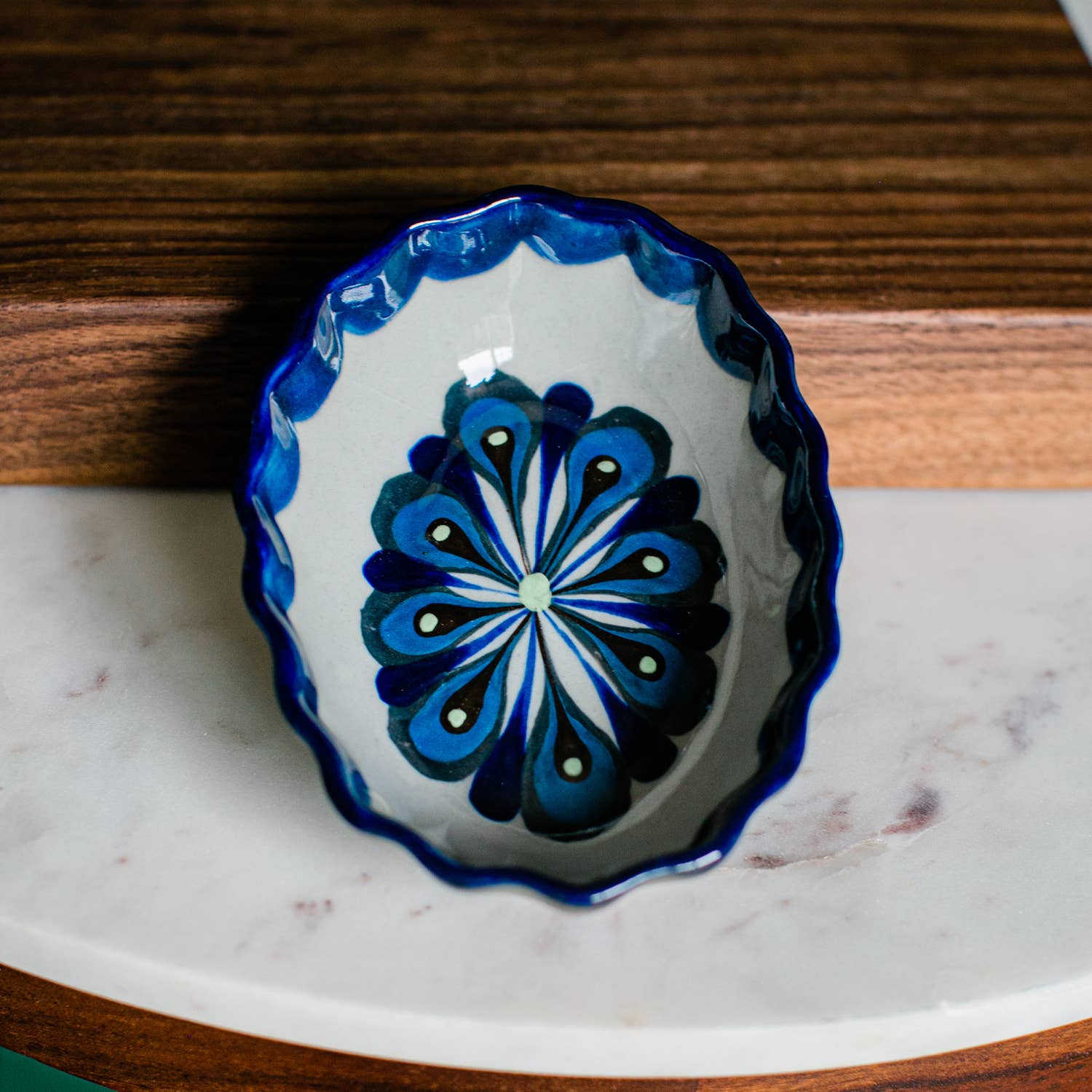 Lucia's Imports - Wholesale Decorative Plate/Dish/Bowl - XL Oval Tapas Dish1