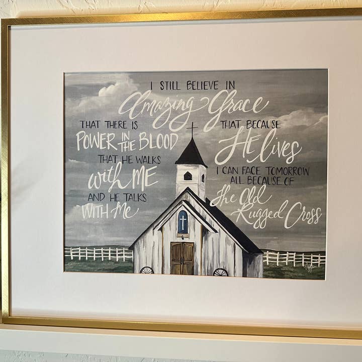 Hymns — Wandkunstdruck • Christliches Geschenkdekor für den Großhandel von STORY DESIGNS