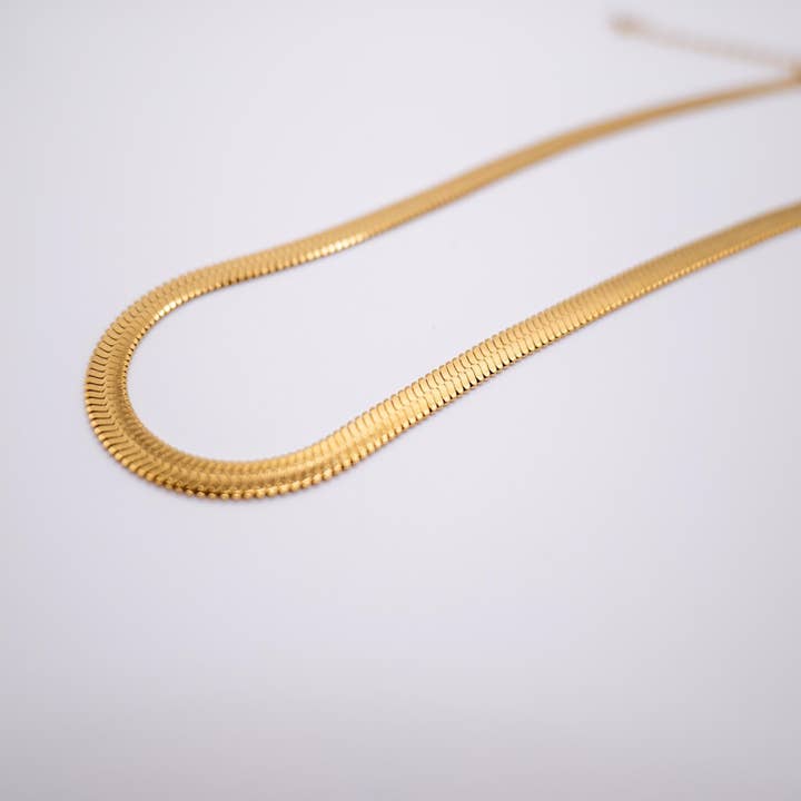 Duestelle Italia – wholesale Kedjehalsband – ORM GULD HALSBAND