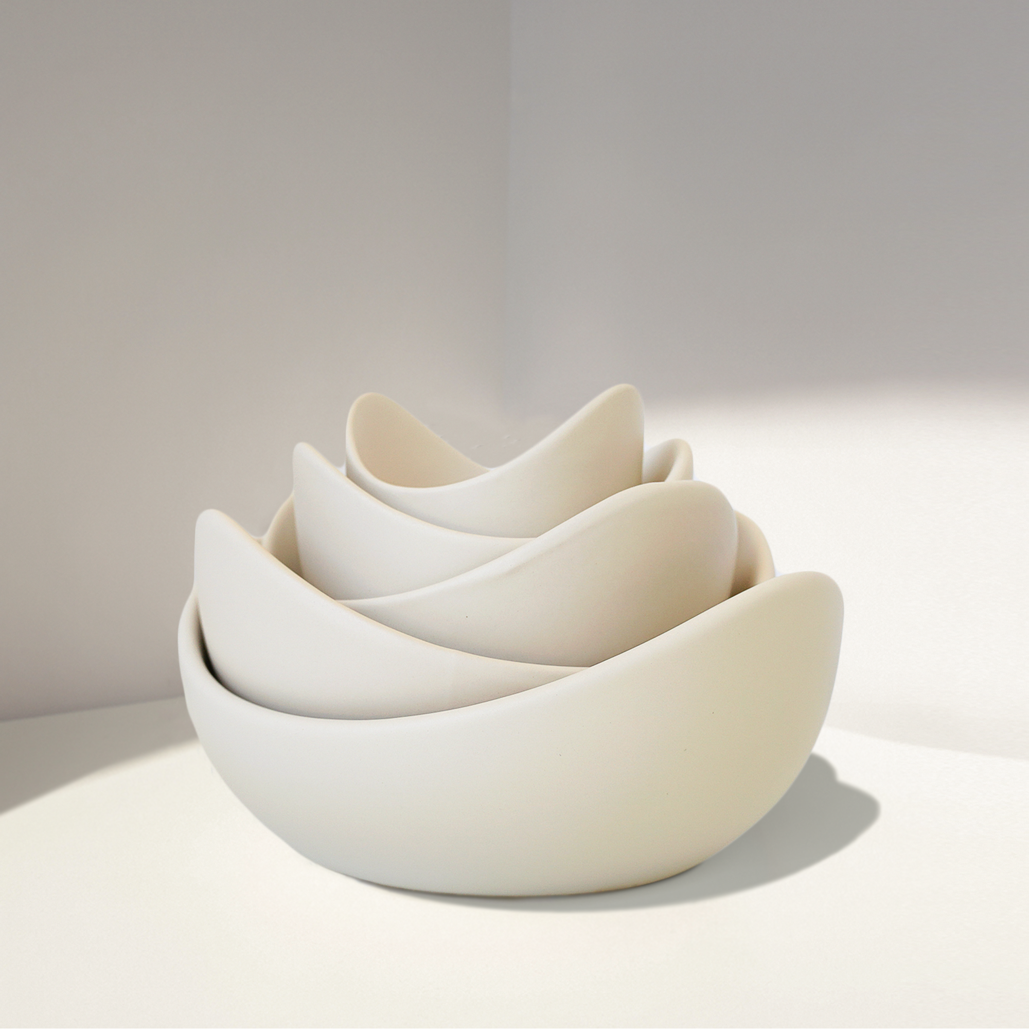 Wabi Sabi Aesthetic - Wholesale Decorative Plate/Dish/Bowl - Natalia Ceramic Nesting Bowls14