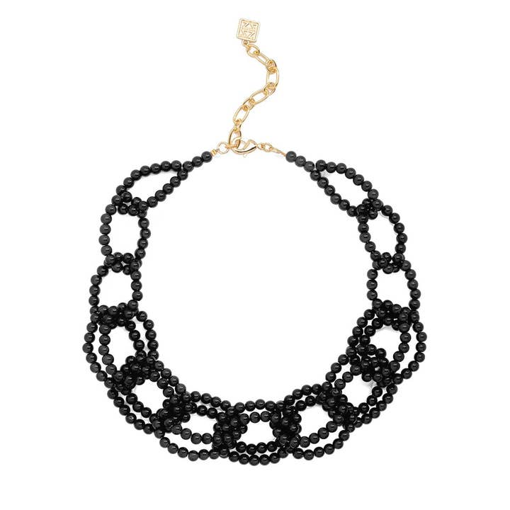 ZENZII Jewelry – Großhandel Perlenkette – Halskette mit Glasperlen und Gliederhalsband