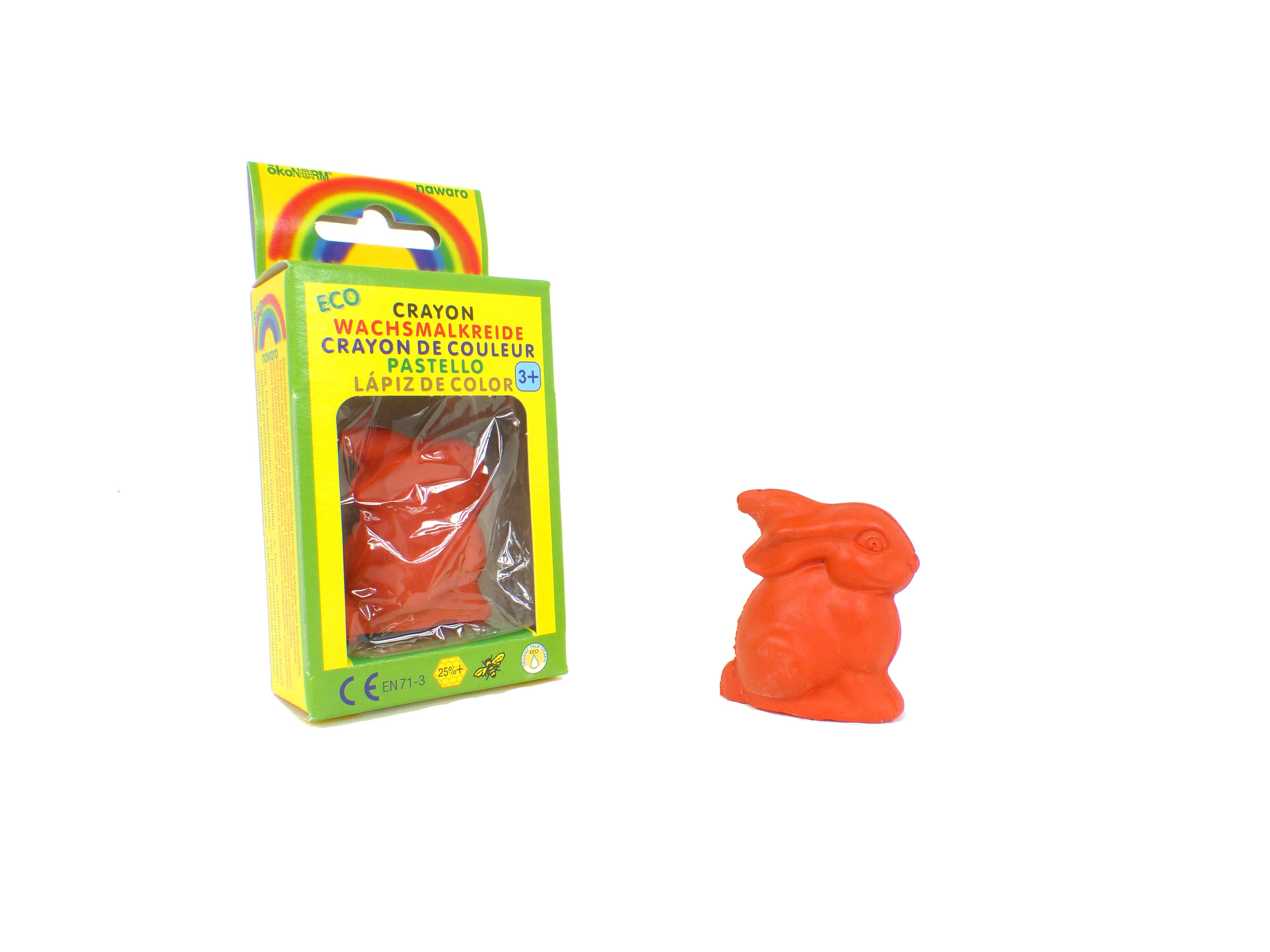 ökoNORM – Großhandel Buntstift – Kind & Baby – Wachsmalfigur "Buni" Nawaro18