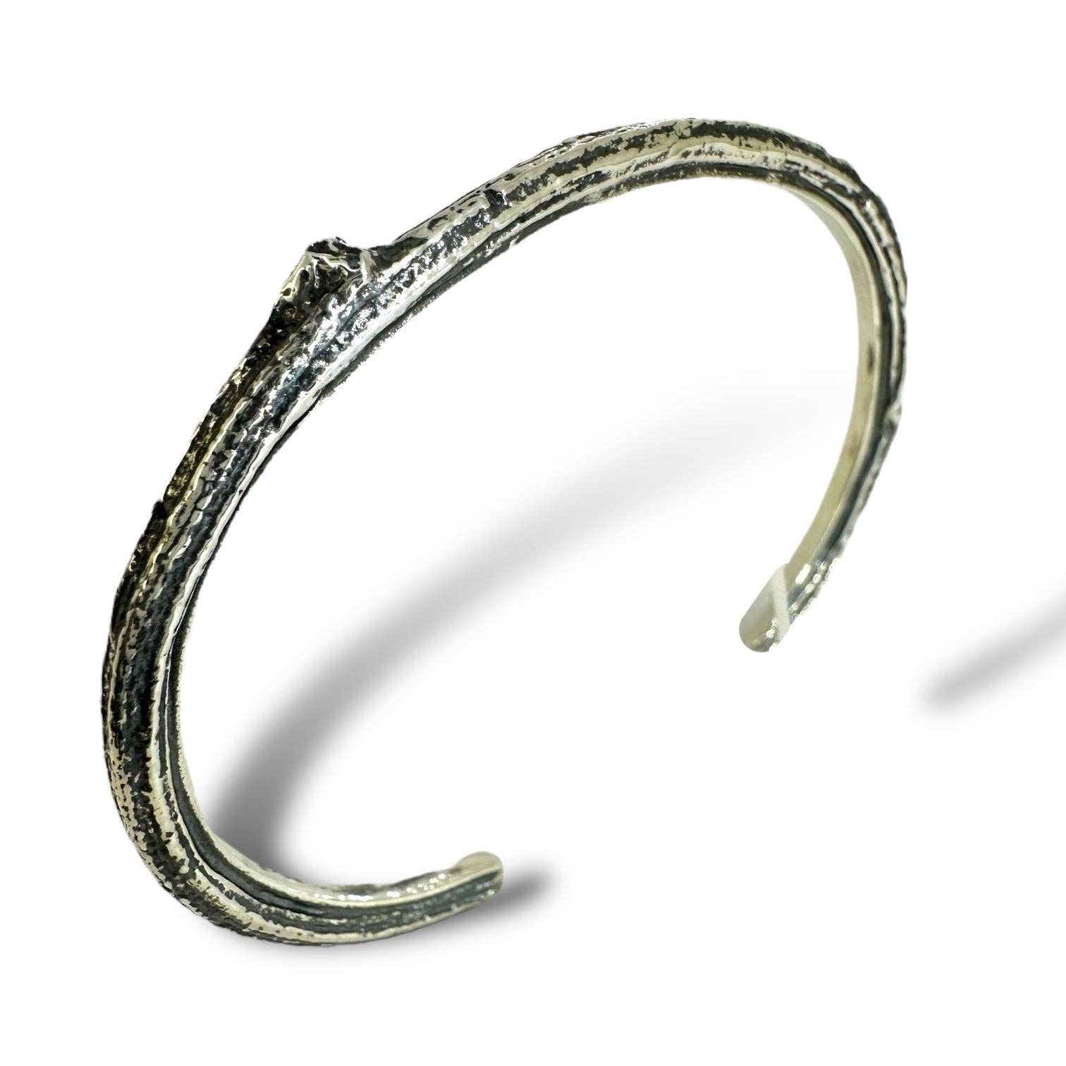 Merzatta - Wholesale Cuff Bracelet - Patina Peony Single Branch Cuff0