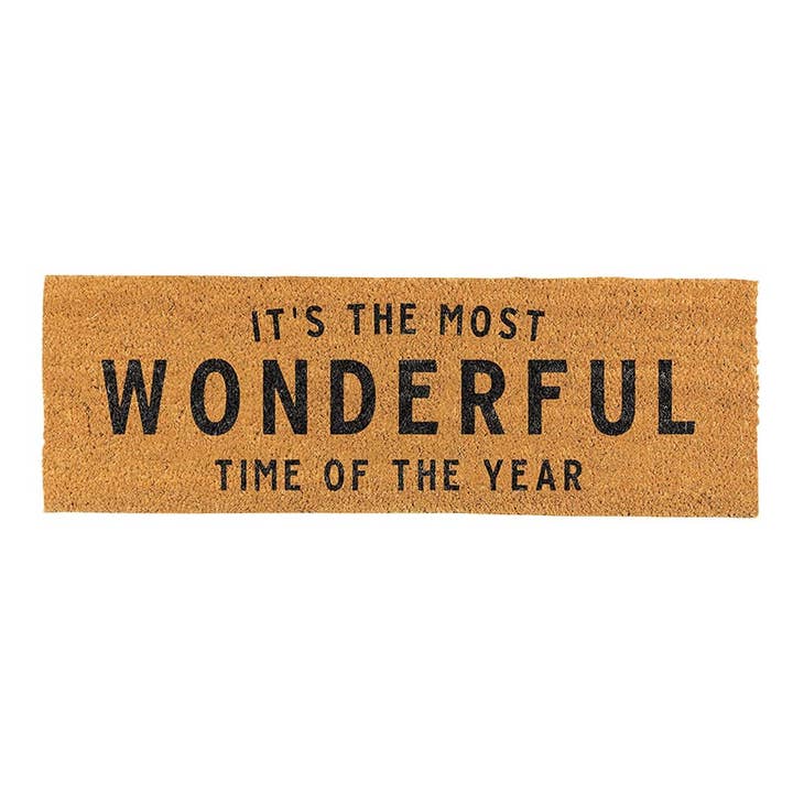 Door Mat - Wonderful Time for wholesale by Faithworks by Creative Brands
