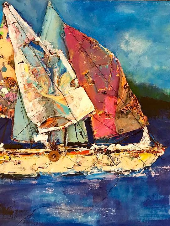 Sales Away for wholesale by Sherry Harradence Artist