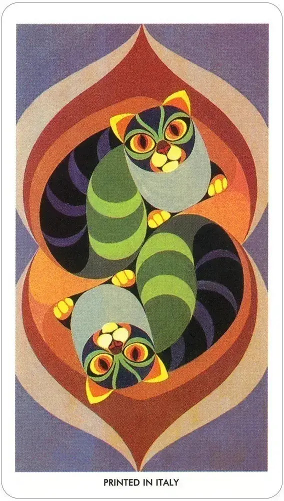 U.S. Games Systems Inc. - Wholesale Tarot Cards - Tarot of the Cat People Deck7