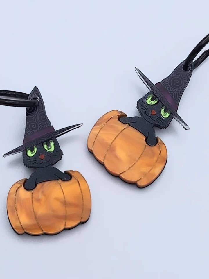 Glam Græskar Øreringe for engroshandel hos LadyRockCreaciones