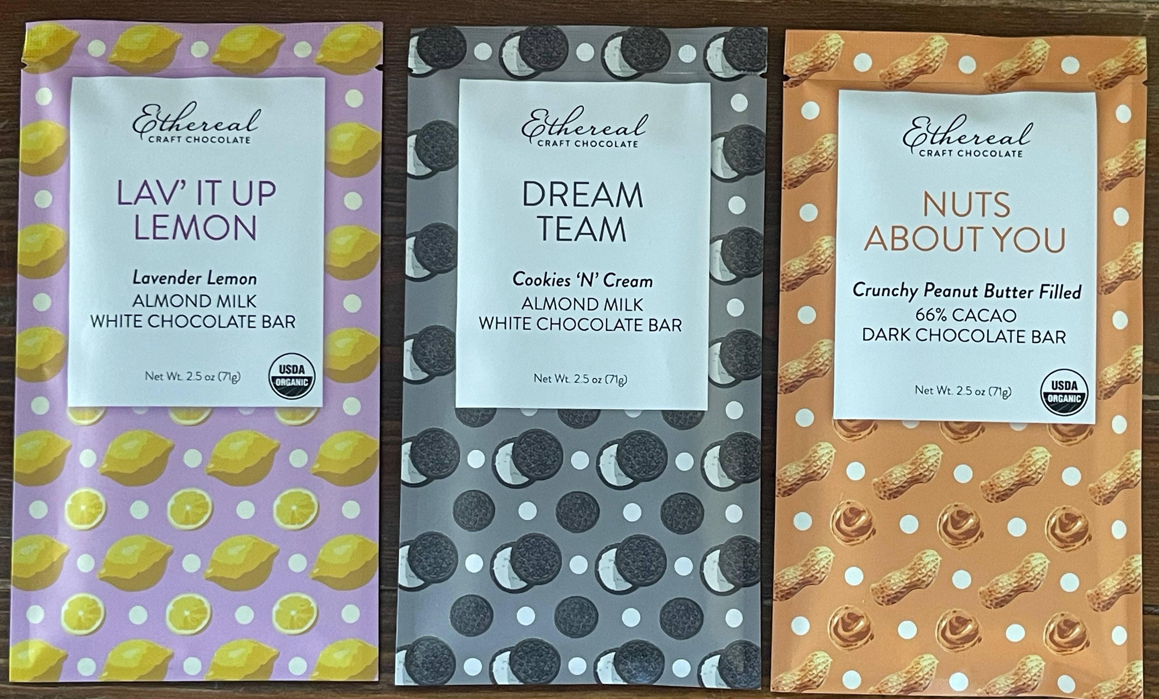 Ethereal Confections – wholesale Chocolate bar – Chocolate Bars - You Build a Case (case 12)5