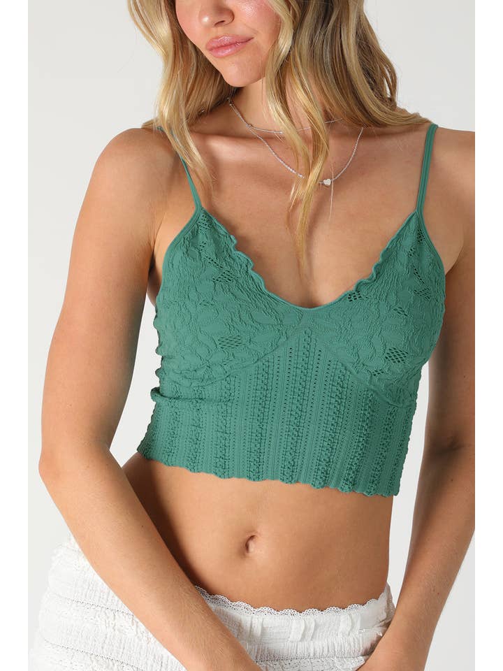 NIKIBIKI - Vente Brassière – femme - NS8400 - Bralette texturée en dentelle14