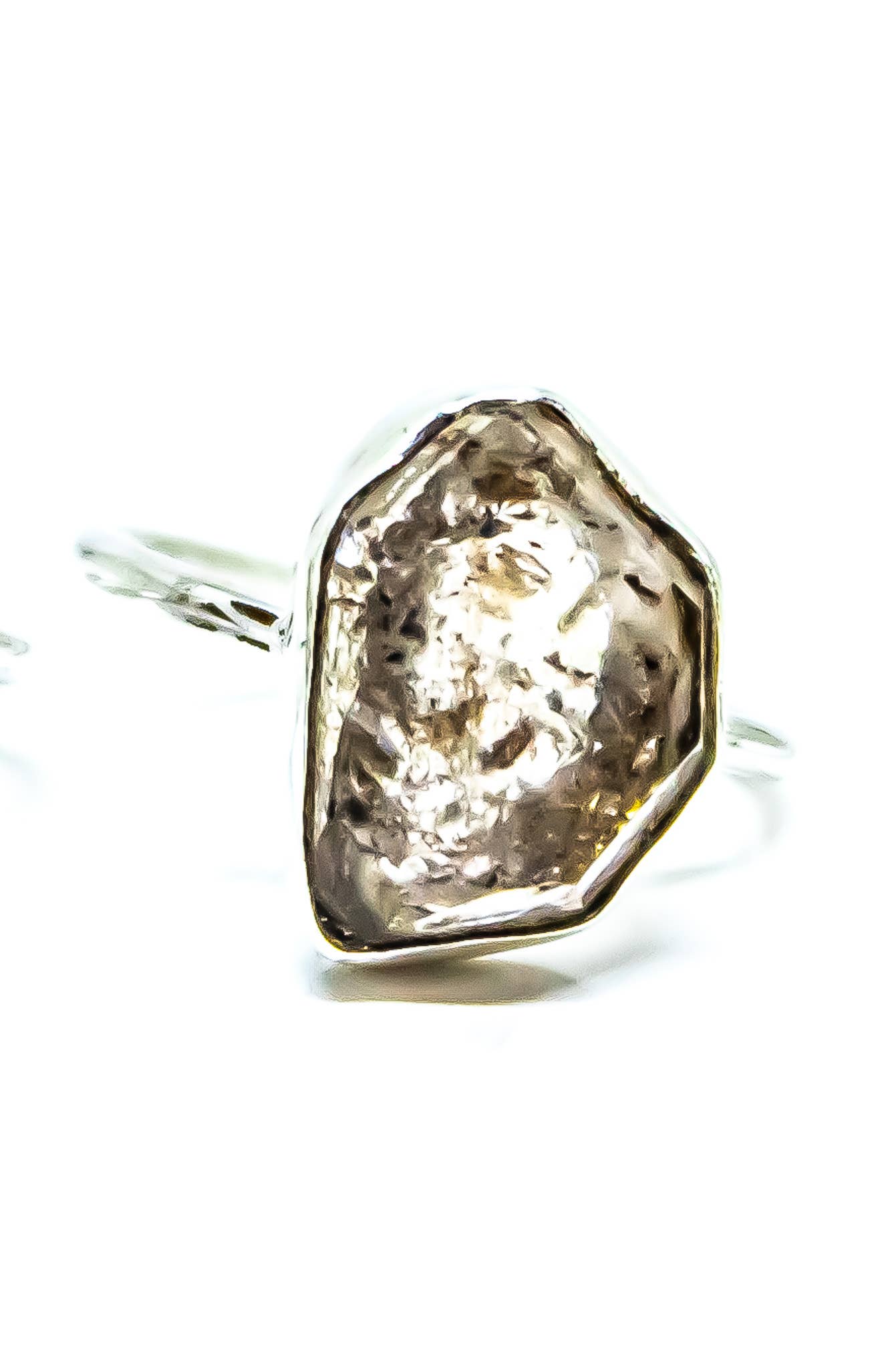 Quasar Gems USA – wholesale Solitairering – Ring i sterlingsilver med Herkimer-diamant3