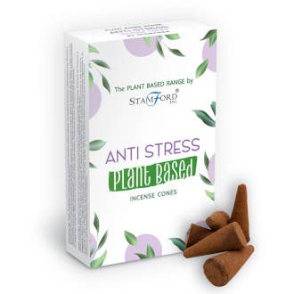 6x Plant-Based Incense Cones - Anti-Stress for wholesale by AW Artisan