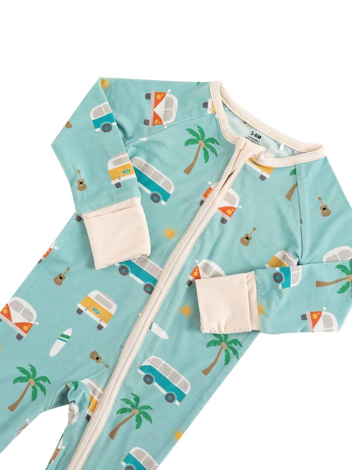 Coastal Cruising (Convertible Zip Footies) for wholesale by DreamLet