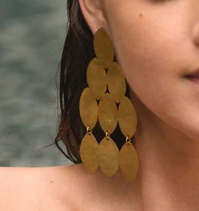 We Dream in Colour - Wholesale Dangle Earrings - Brass Kiketta Earrings1