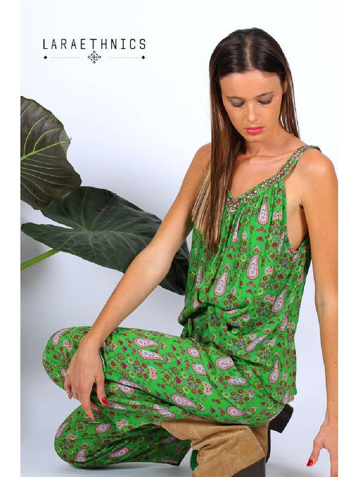 LARA ETHNICS - Wholesale Jumpsuit – Women's - TANK TOP - JAMU11