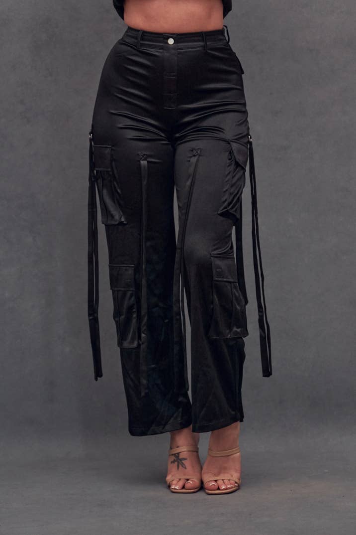 WFFS – wholesale Pants – Women's – Satin Cargo Pant5