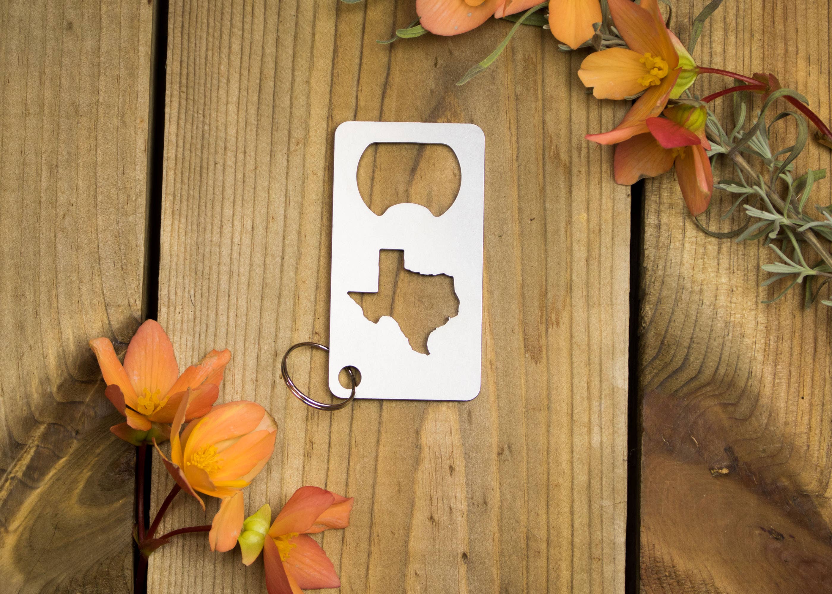 Iron Maid Art - Wholesale Bottle/Wine Opener - Texas State Stainless Steel Beer Bottle Opener Gift Bar4