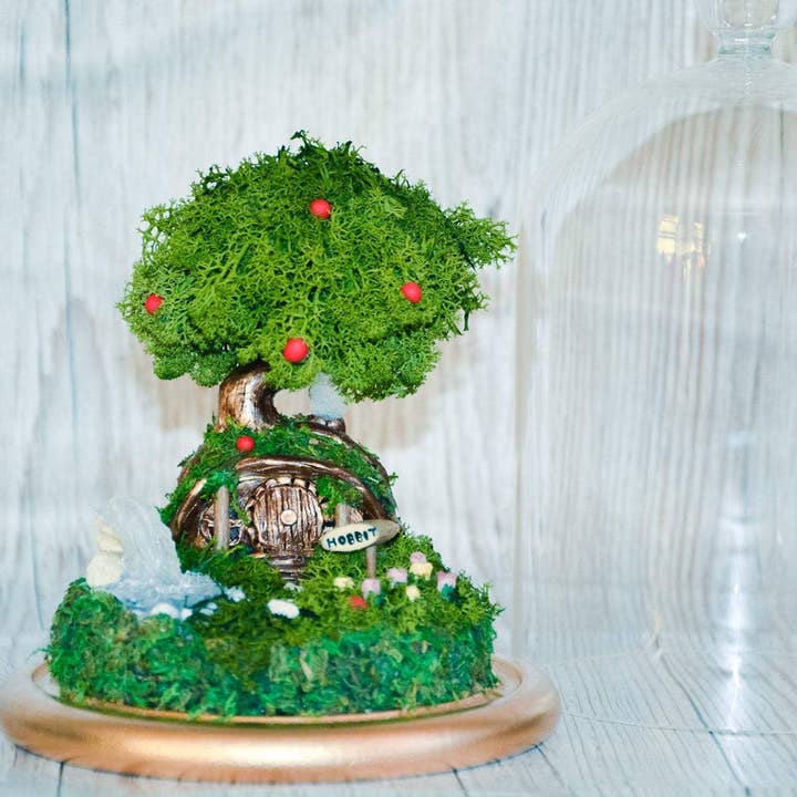 Rishstudio - Wholesale Terrarium - Hobbit House terrarium | Moss terrarium | RishStudio2