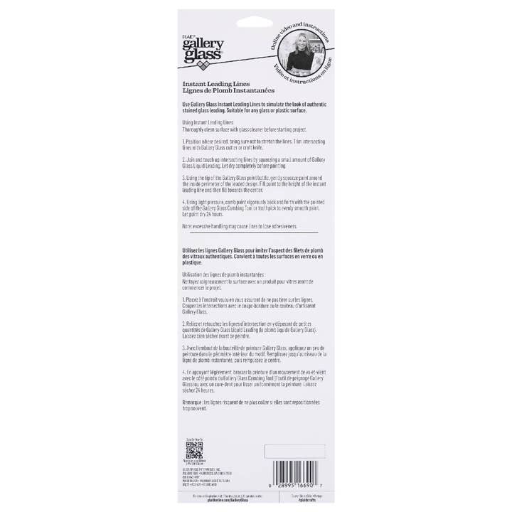Plaid Crafts - Wholesale Craft Supplies - Gallery Glass Redi-Lead Strips Value Pack 72 ft.