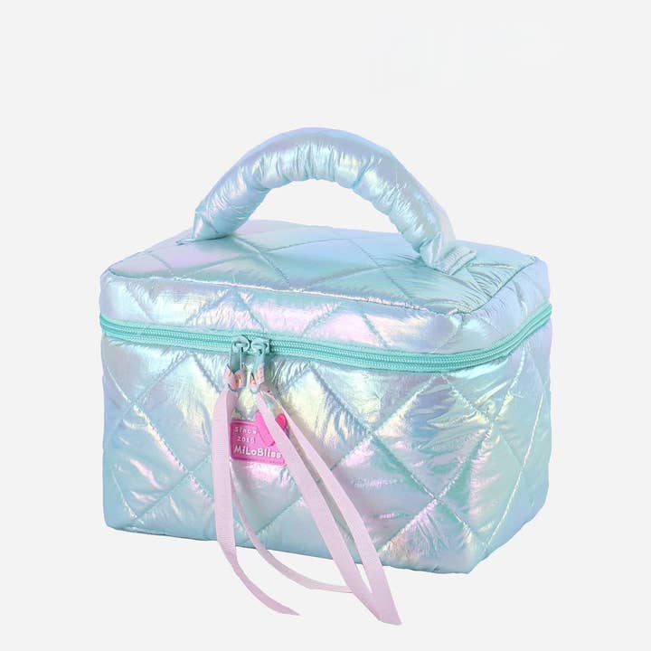 Little Trendy - Wholesale Makeup/Cosmetic Bag - Down glossy cosmetic bag travel vacation cosmetic bag6