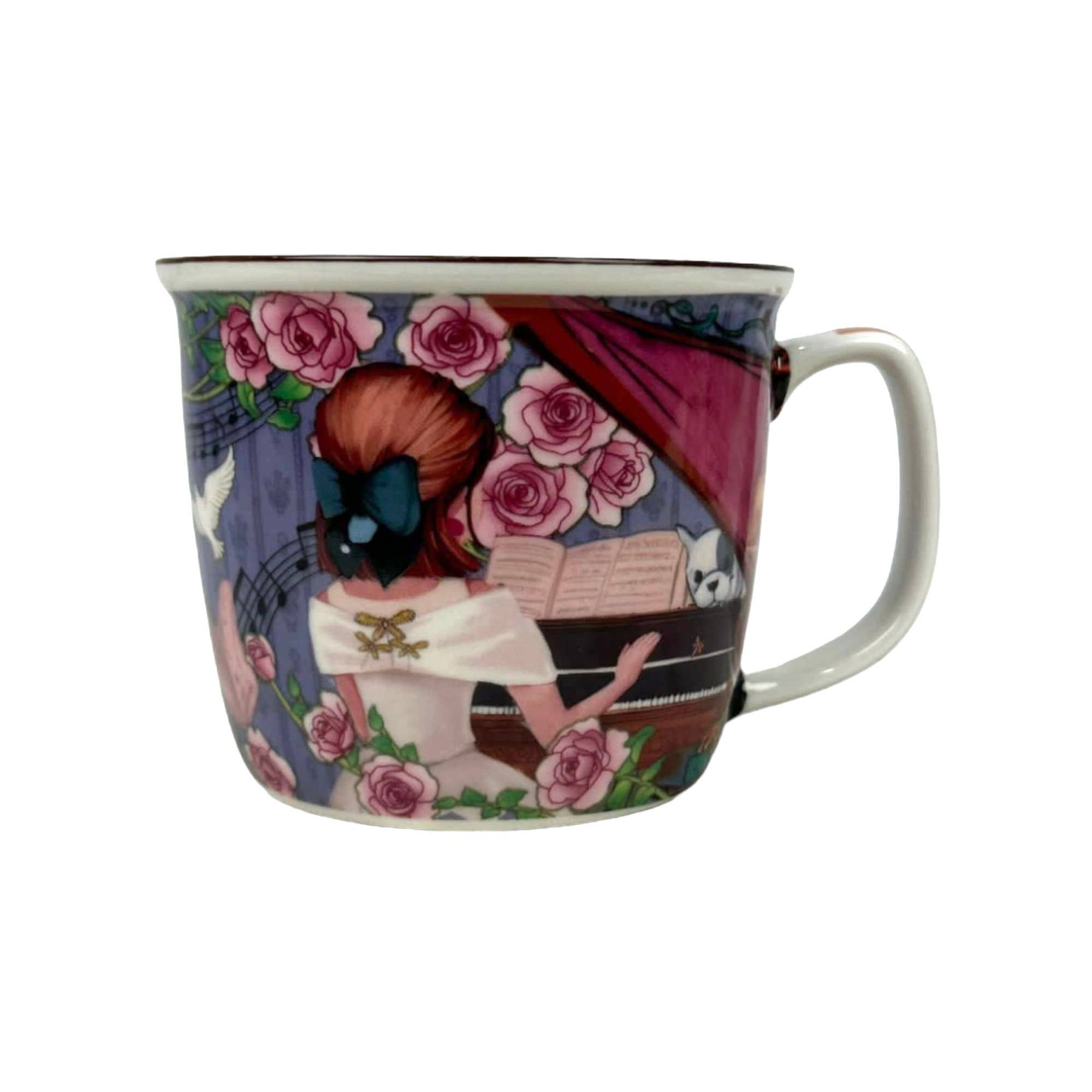 multicolore Tazza in ceramica da donna della collezione Sweet Candy in vendita all'ingrosso su Faire2
