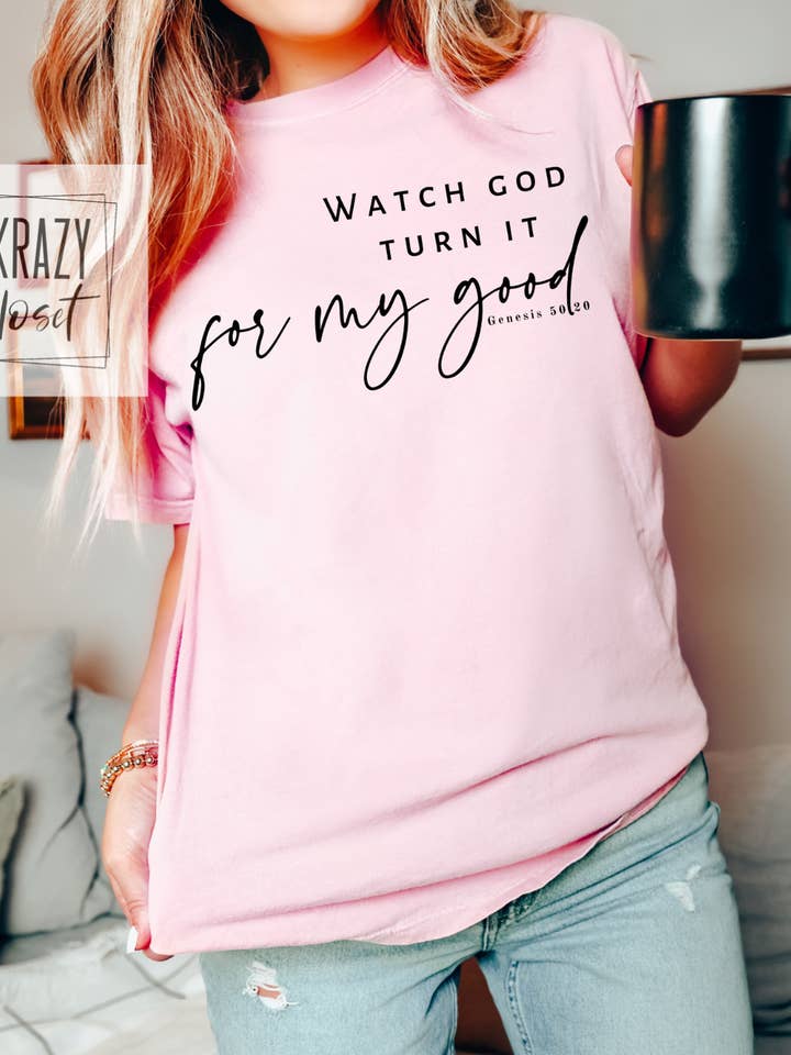 Krazy Kloset - Wholesale Screen Printed T-Shirt - Women's - Watch God A90