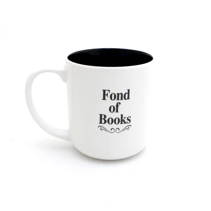 Lenny Mud - Wholesale Coffee Mug - Well Read Woman, She is Fond of Books mug, Gift for reader