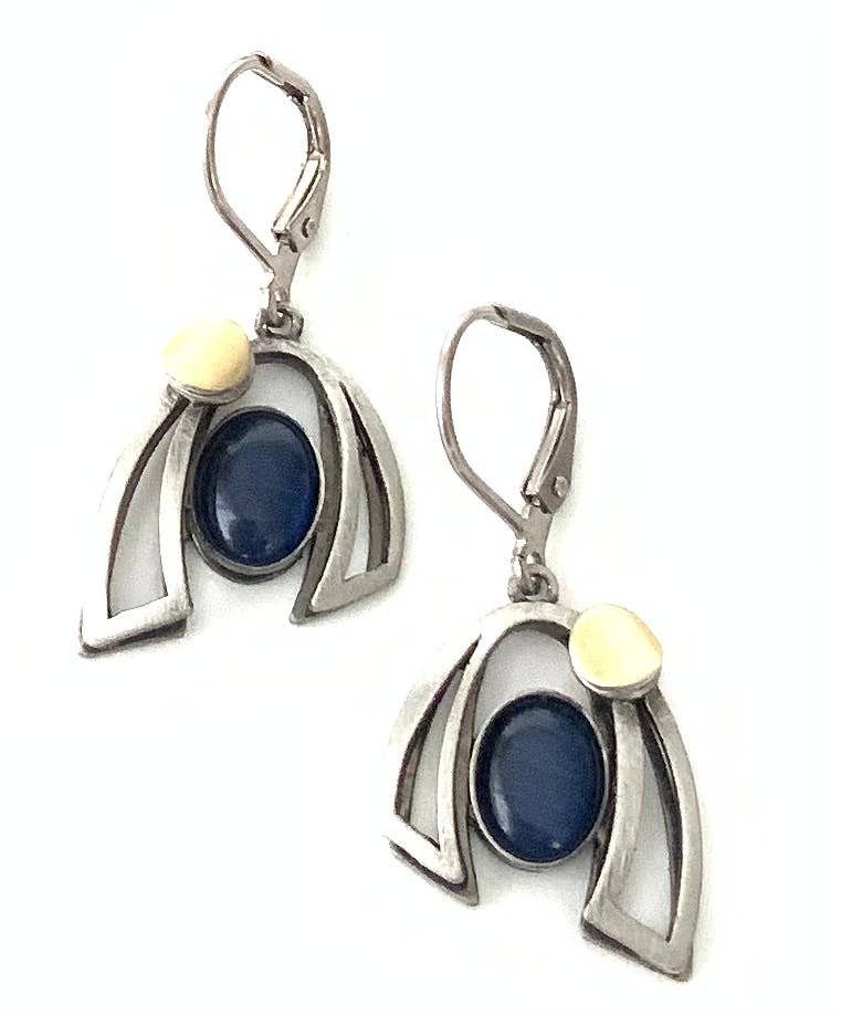 Christophe Poly / Crono Design – Engroshandel Smykkesæt – ØRERINGE Forpakning (DX8.1) - 12x LeverBack Øreringe & Gratis Displays25