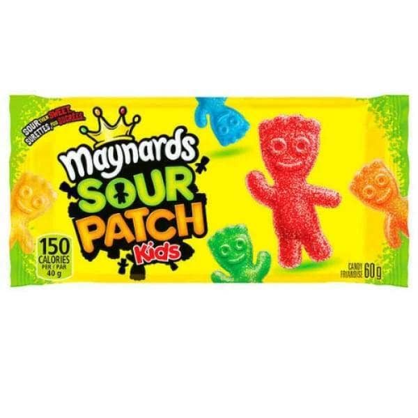 Echo Sales America – wholesale Gummy – Maynards Sour Patch Kids Candy - 60g- 18ct0
