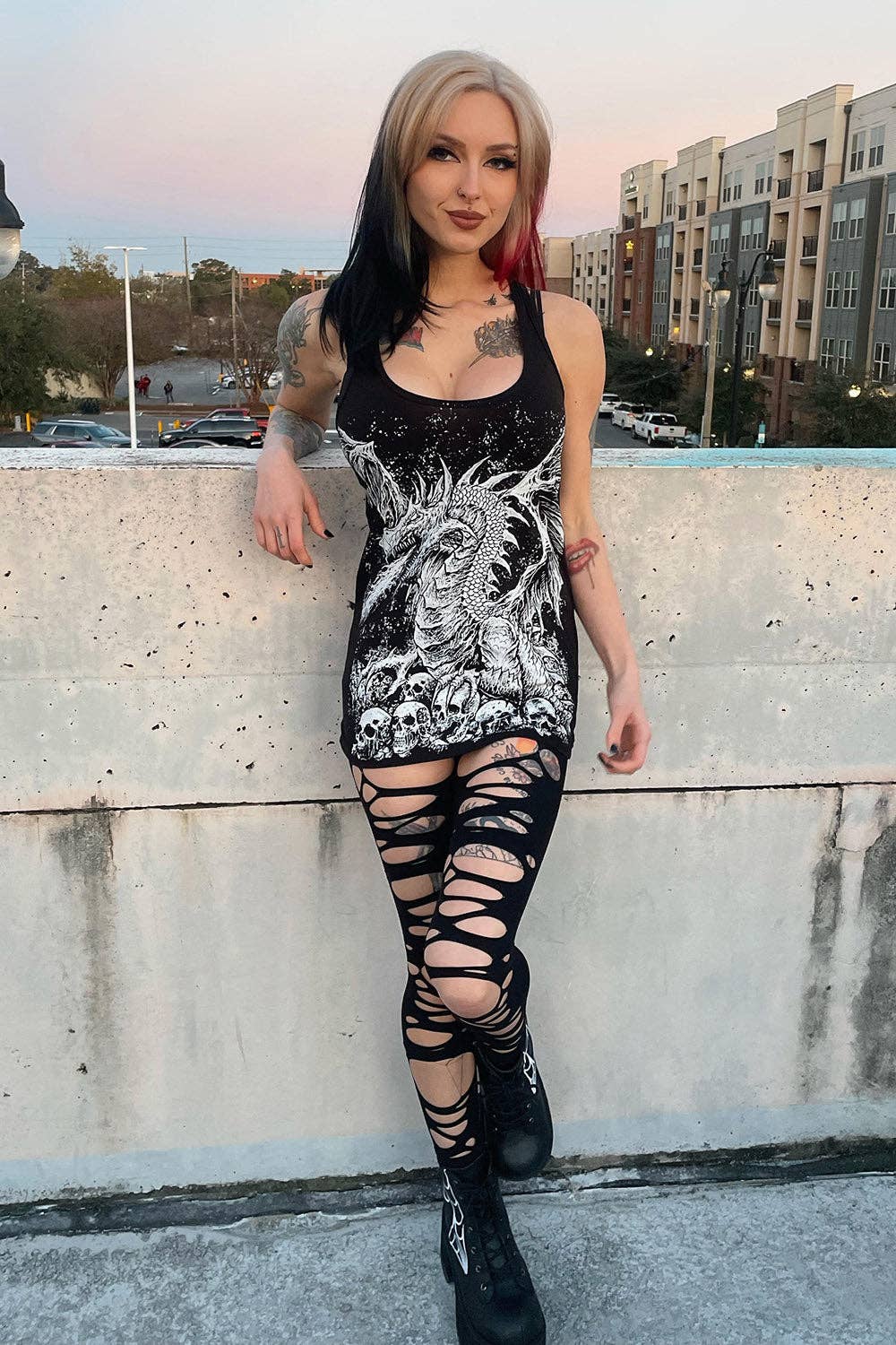 vampirefreaks – Engroshandel Grafisk t-shirt - Unisex – Dragon's Lair T-shirt i flere stilarter7