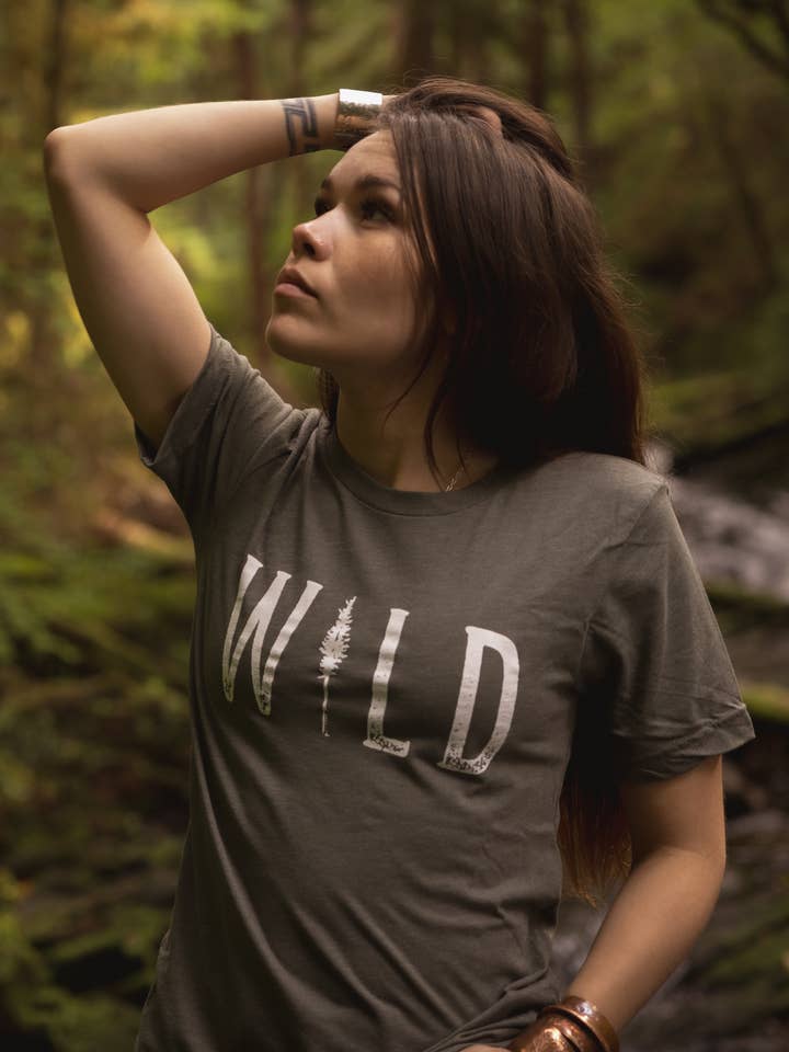 Wild Unisex Tee for wholesale by Woodlands