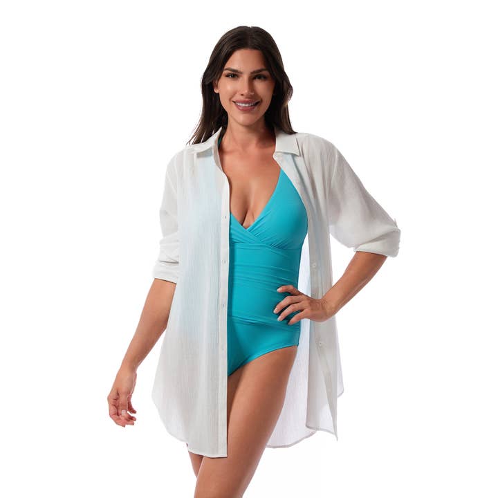 MARIE HIGH-LOW SKJORTEOVERTRÆK for engroshandel hos Jantzen