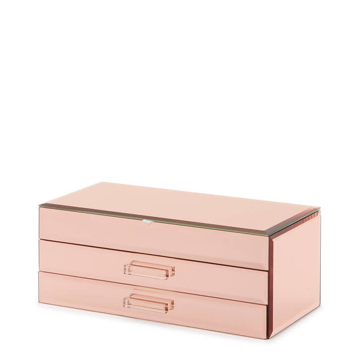 One Six Eight London by PS Home and Living - Wholesale Jewellery box/organiser - Gabriella Rose Gold Large Jewellery Box3