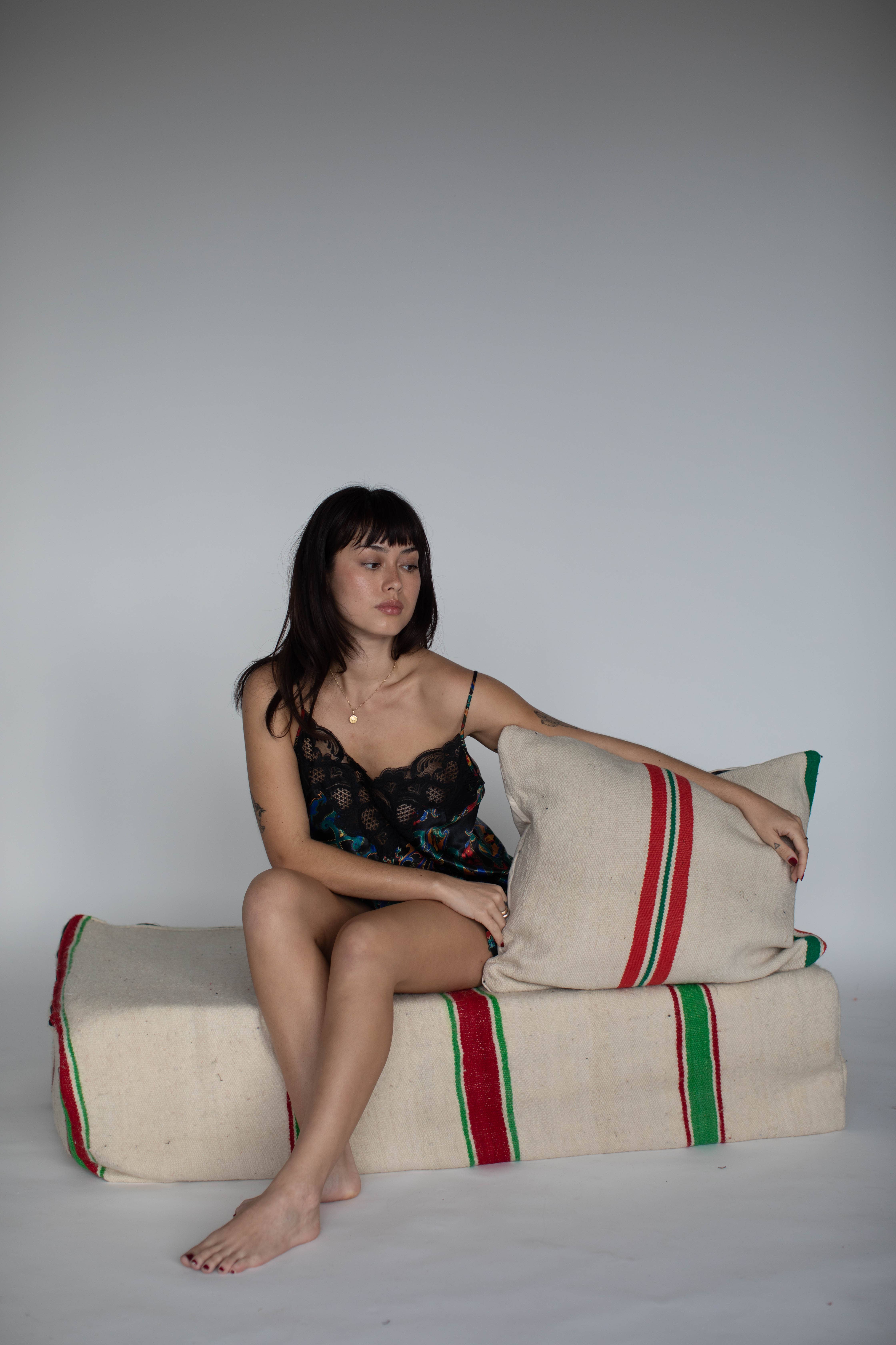 Voyage - Vente Housse de coussin - Housses de coussins marocains rayés12