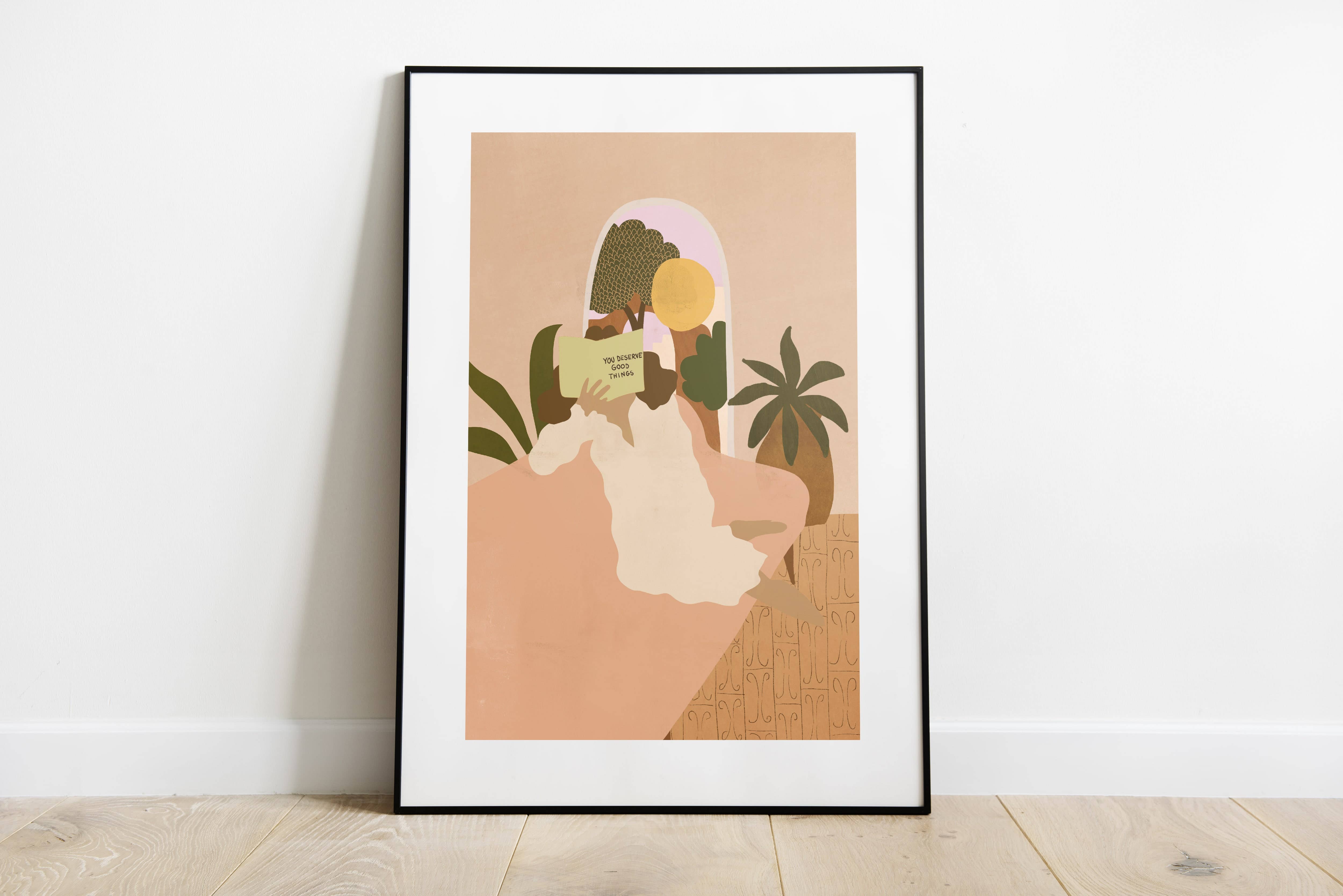 Alja Horvat d.o.o. - Wholesale Art Print - You Deserve Good Things Art Print1
