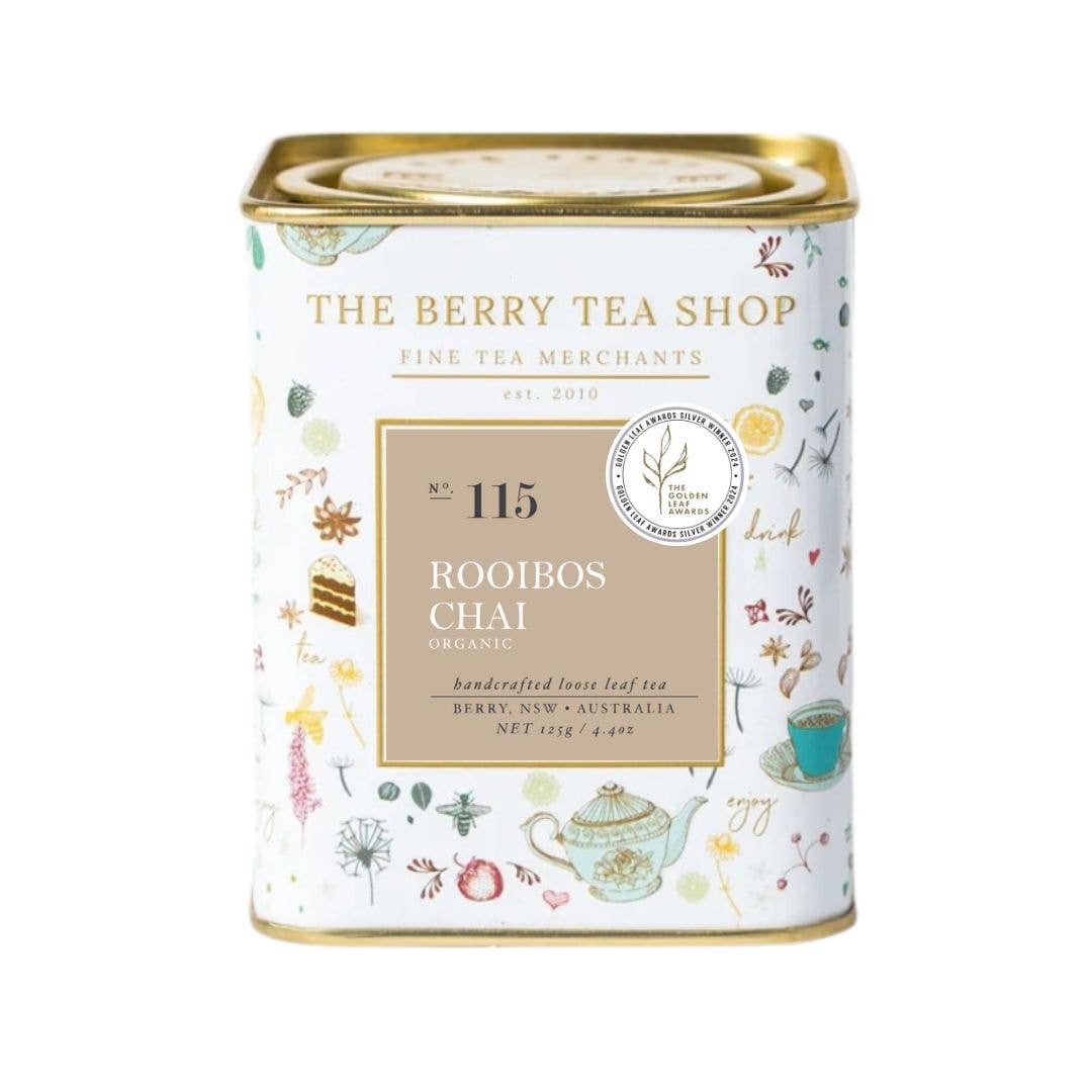 The Berry Tea Shop - Wholesale Loose tea - NO. 115 ROOIBOS CHAI - ORGANIC 0