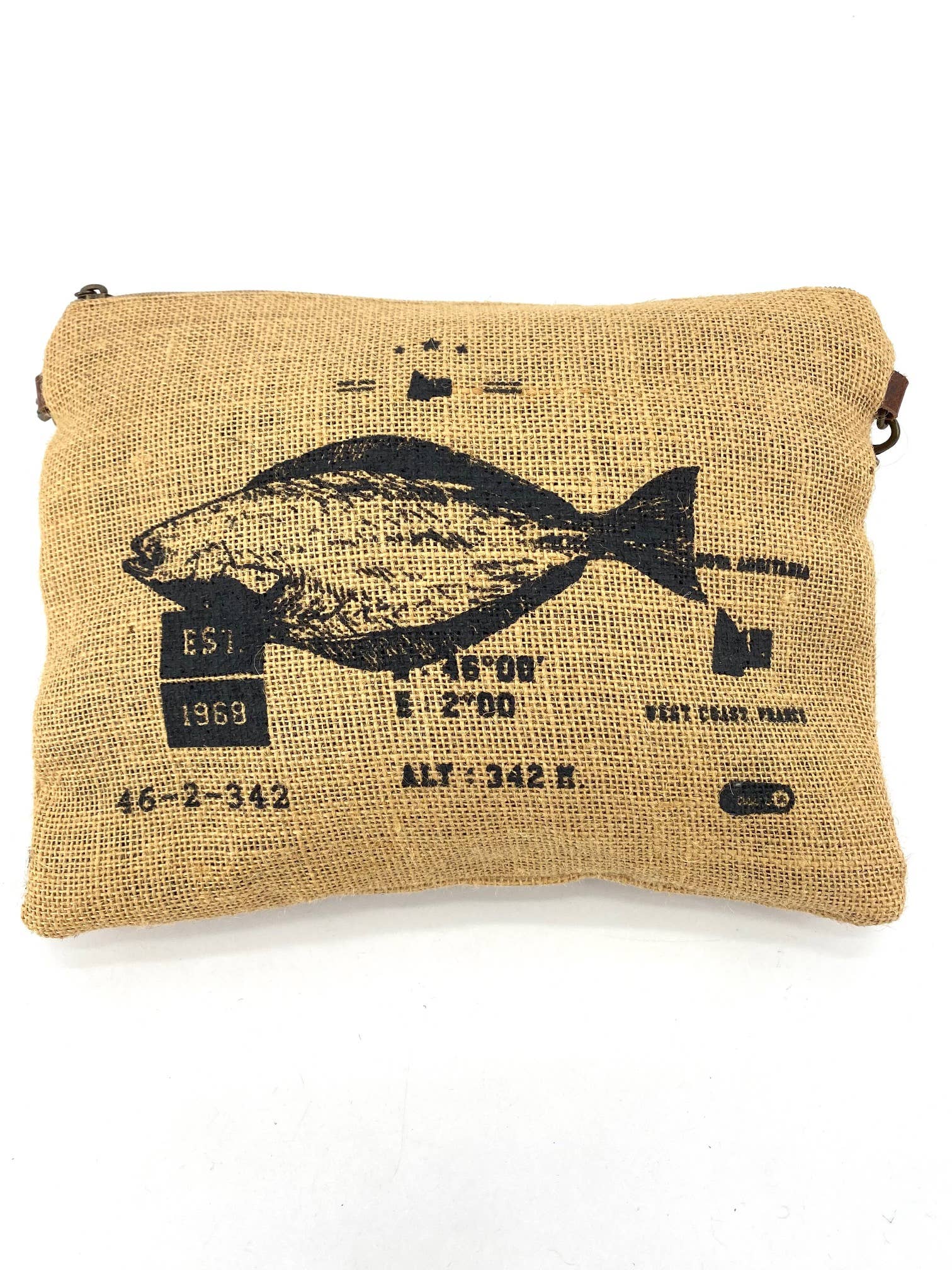 Maison Unik Accessoires - Vente Sac à bandoulière – femme - Pochette Sac mini cabas en toile de jute anse cuir-Femme0