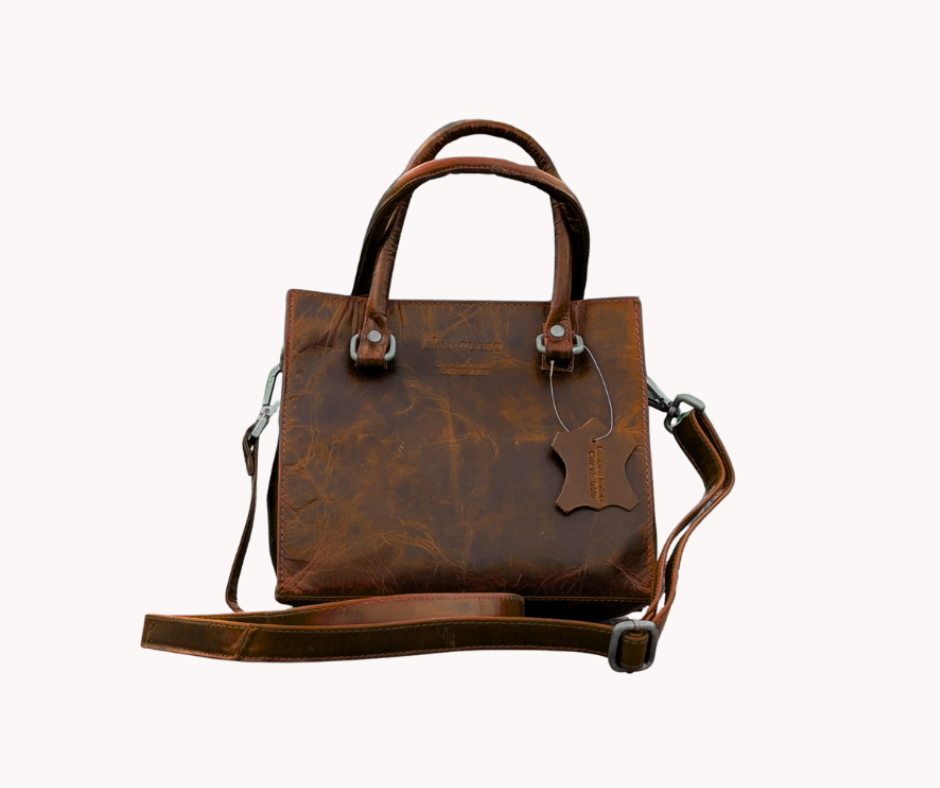 Alta Quero - Wholesale Crossbody Bag - Women's - Crossbody Bag, Brown Leather, Ladies2