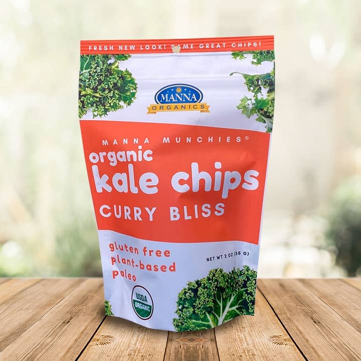 Manna Organics - Wholesale Chips - Curry Bliss