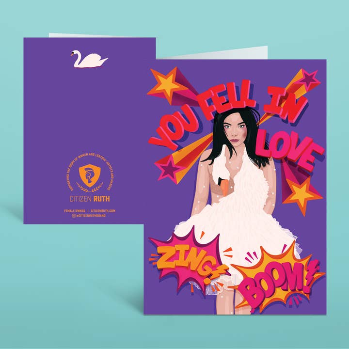 You Fell In Love Bjork kaart voor wholesale door Citizen Ruth