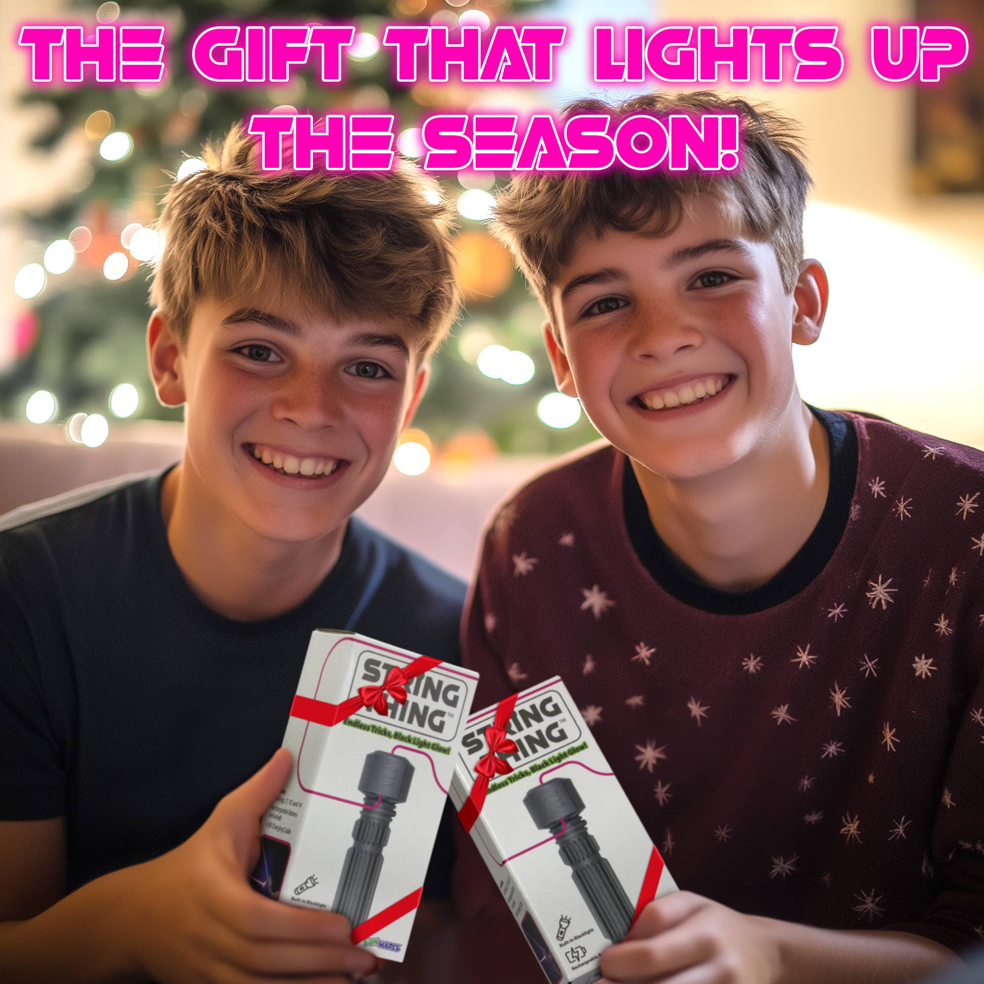 Funwares – Brinquedo clássico - Crianças por atacado – String Thing – Brinquedo Interativo com Luzes para Crianças e Adolescentes6