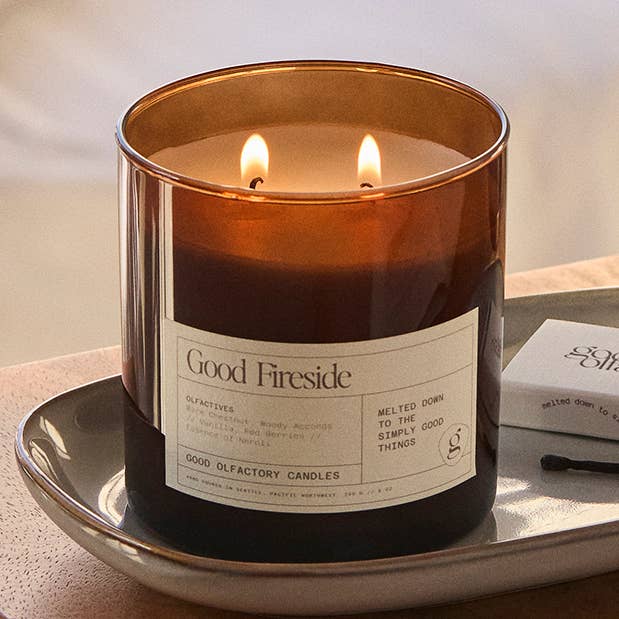 Good Fireside Candle for wholesale by Good Olfactory Candles