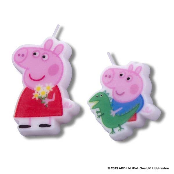 Dr. Oetker - Venta al por mayor Velas de diseño llamativo - Juego de 2 velas de cera con personajes para cumpleaños