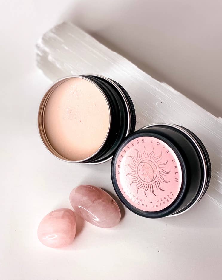 LOVE Balm Rose Quartz for wholesale by Priestess RX