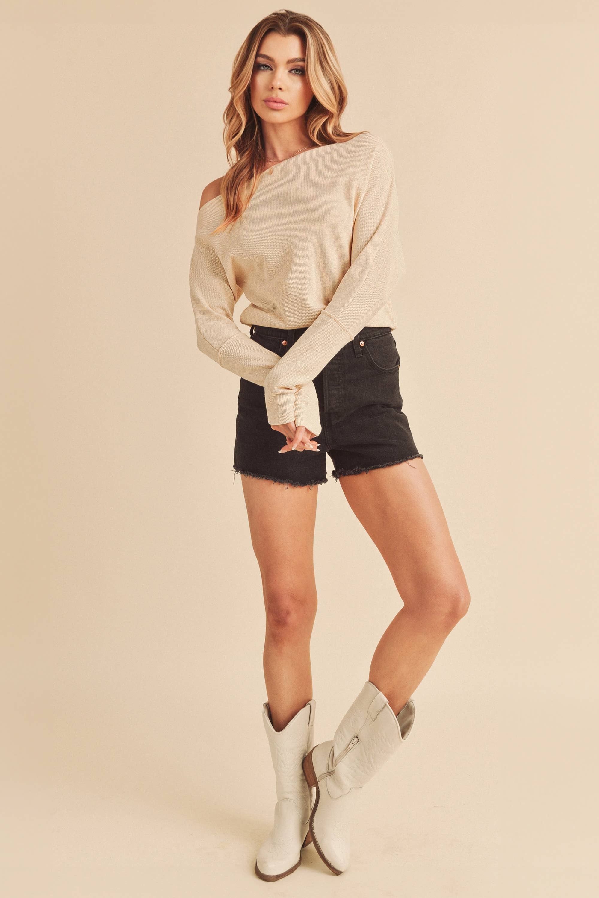 AEMI + CO – wholesale Stickad topp - Dam – 8114BN Lula Termisk topp 19