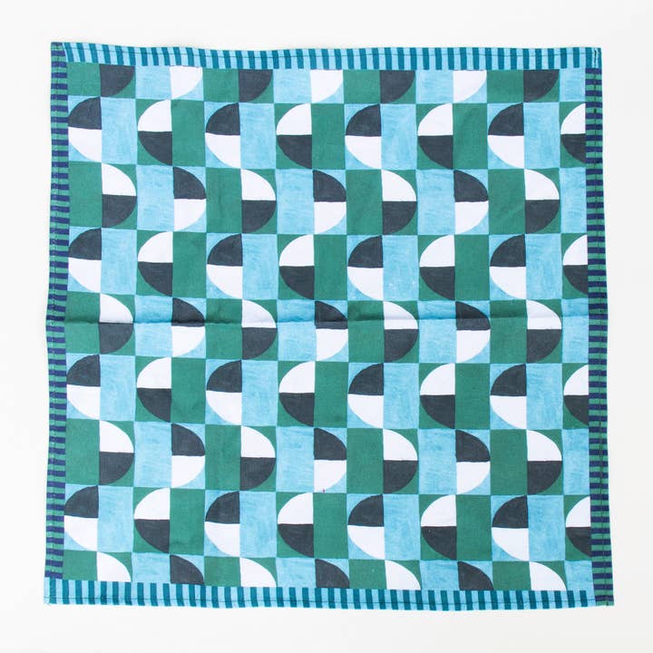 Supra Endura - Wholesale Dinner & cloth napkin - Pop Checker Organic Napkins, 4- pack1