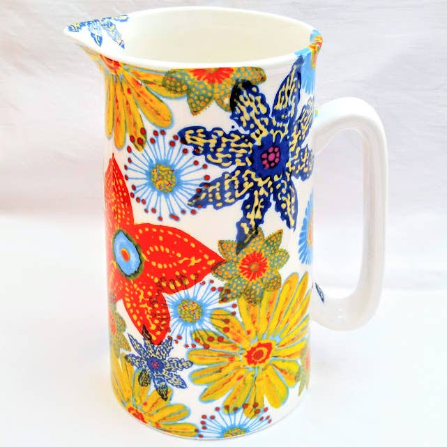 Flower Power 1 pint kan voor wholesale door Rob Turner THE ART OF TABLEWARE