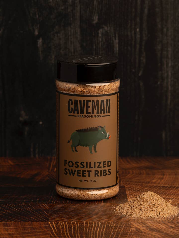 Côtes sucrées fossilisées pour la vente par Caveman Seasonings