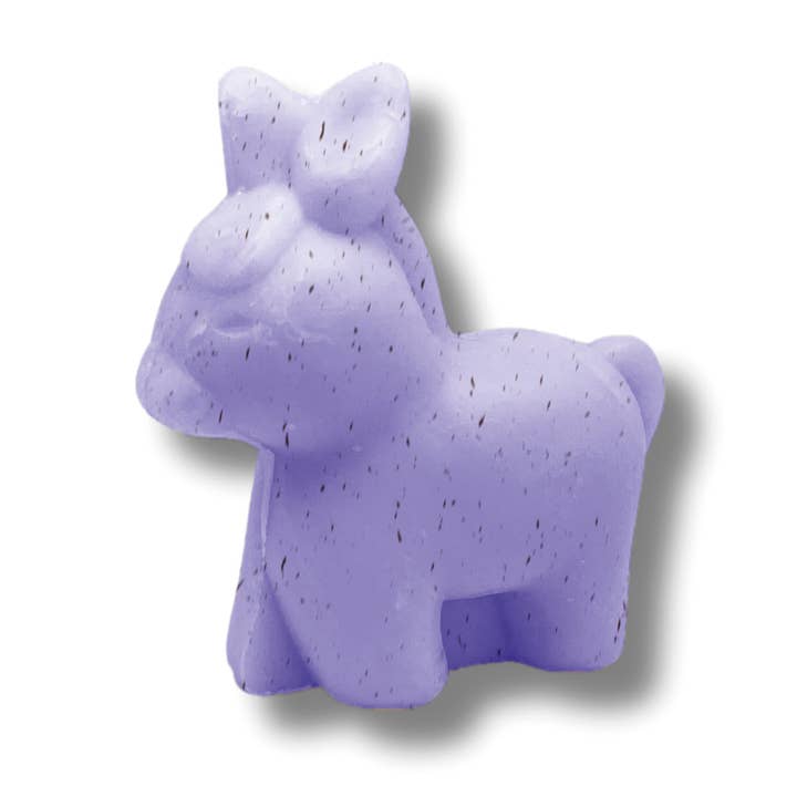 Nuevo jabón con forma de burro, aroma lavanda, 140 g para venta al por mayor de MAITRE SAVONITTO