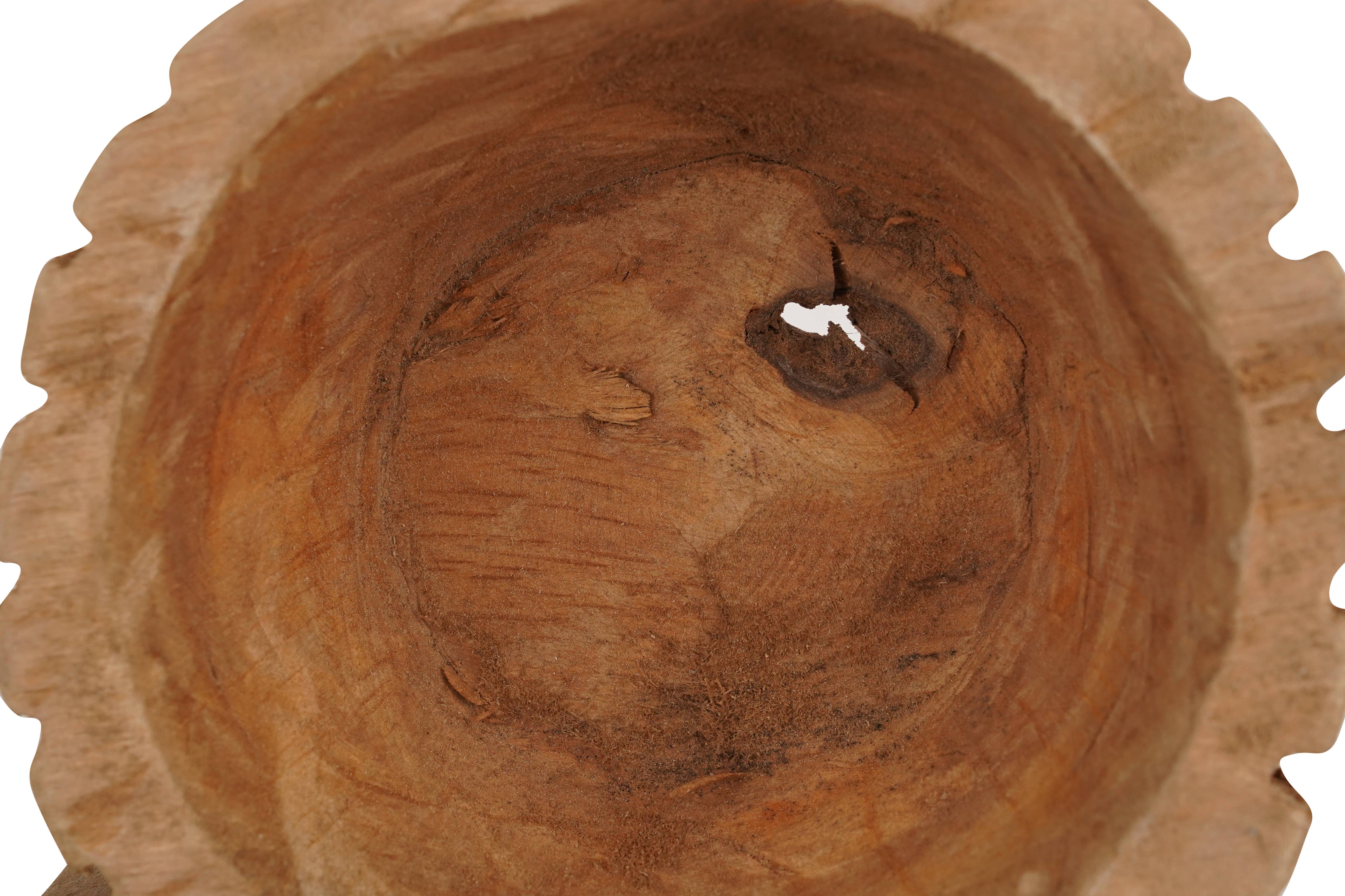 My Amigos Imports - Vente Assiettes/plats/bols de décoration - NFC-NON POUR BOUGIES-Bol Ridgy™-Non Fini-Brut-Ridgy-NFC-4 $3